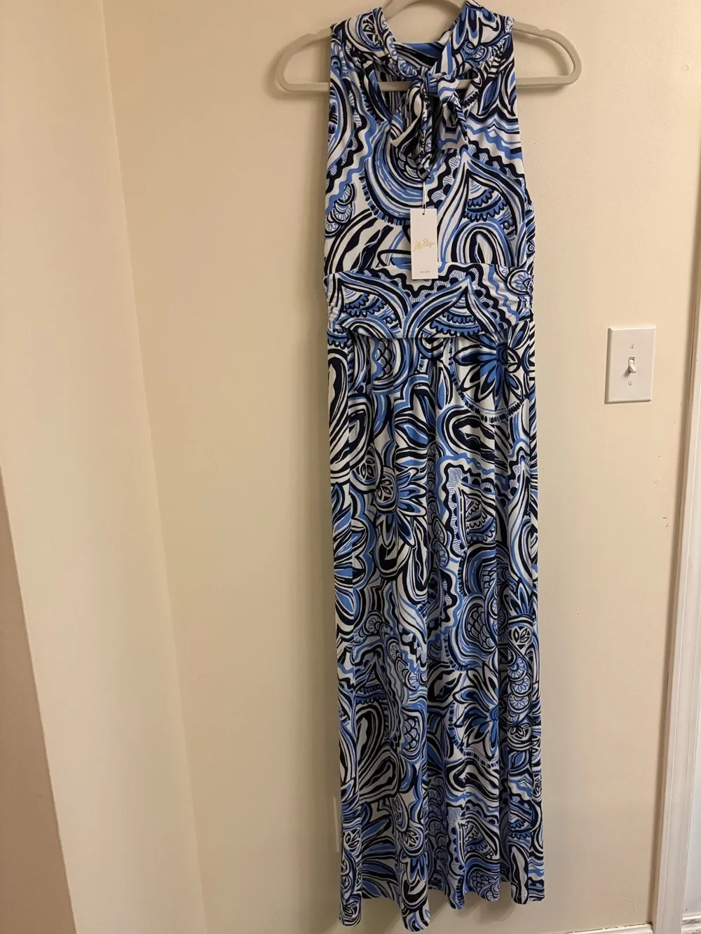 wyota halter maxi dress NWT Lilly Pulitzer Wyota Halter Maxi Dress M